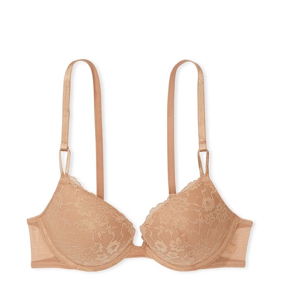 Sexy lace tee push up bra - Picture 1 of 4
